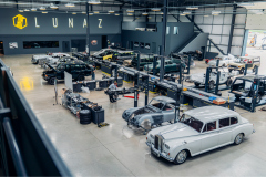 Lunaz grows production and workforce as new generation of buyers drives surge in demand for electric classic cars